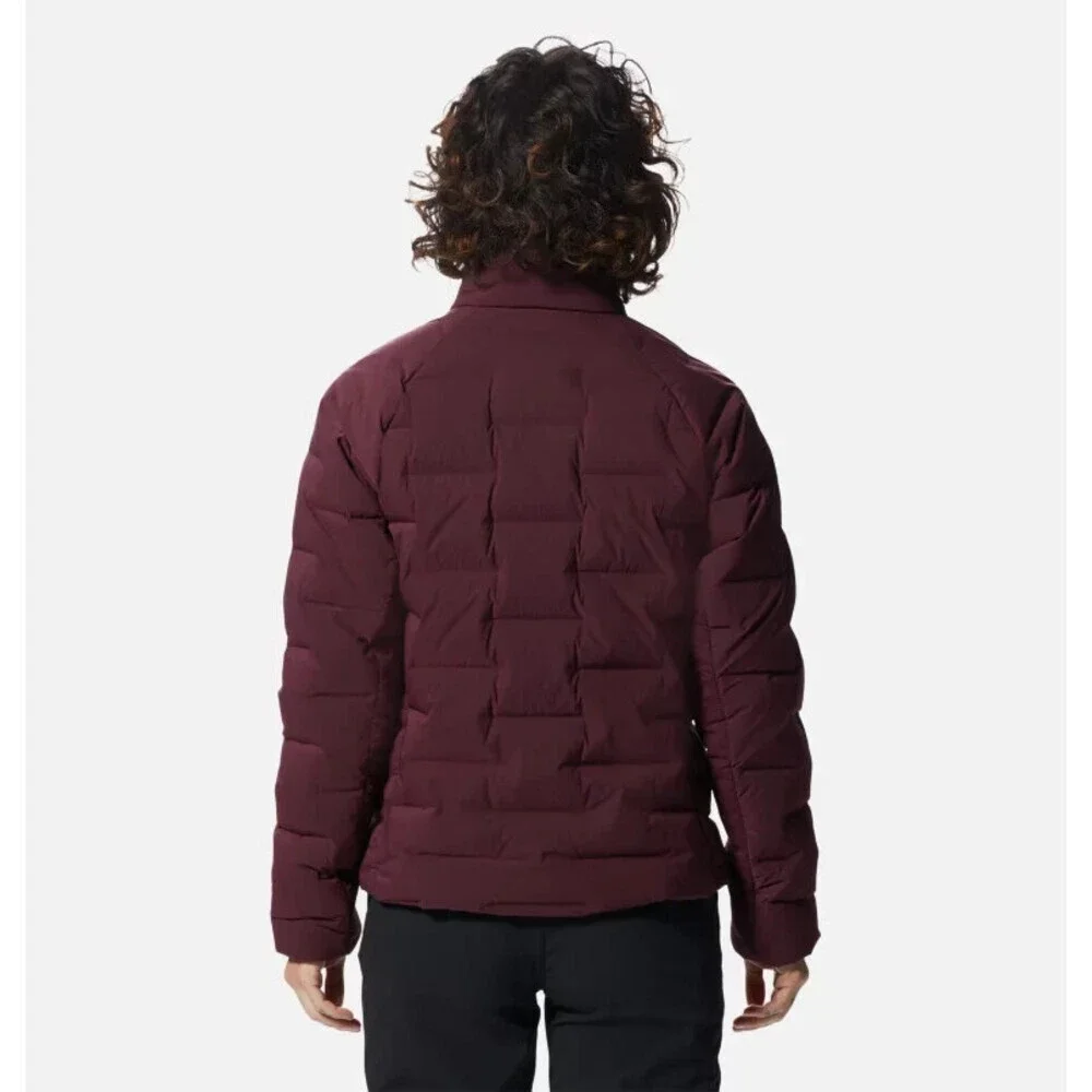 Mountain Hardwear Stretchdown Puffer Jacket Women's XS Purple Full Zip ERK1660
